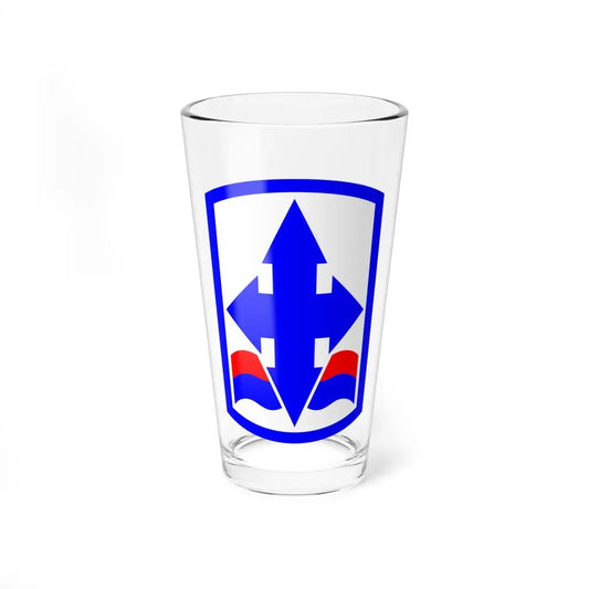 29th Infantry Brigade SSI (U.S. Army) Pint Glass 16oz 16oz - Go Mug Yourself