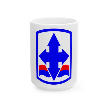 29th Infantry Brigade SSI (U.S. Army) White Coffee Mug 15oz - Go Mug Yourself
