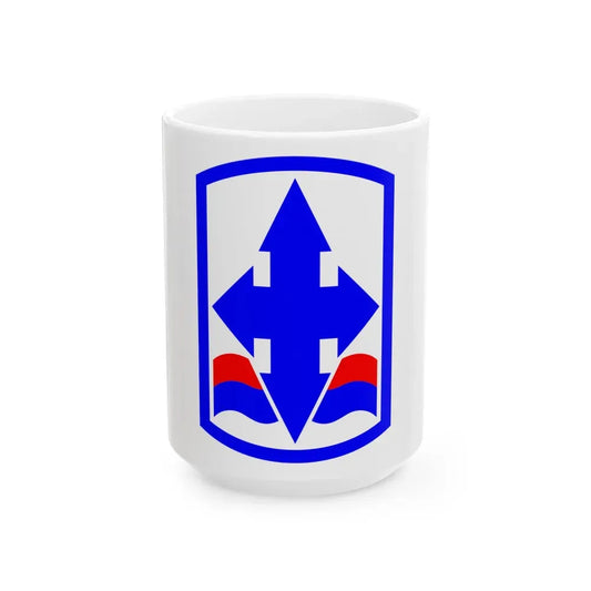 29th Infantry Brigade SSI (U.S. Army) White Coffee Mug 15oz - Go Mug Yourself
