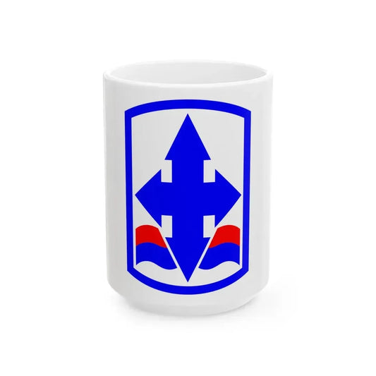 29th Infantry Brigade SSI (U.S. Army) White Coffee Mug 15oz - Go Mug Yourself