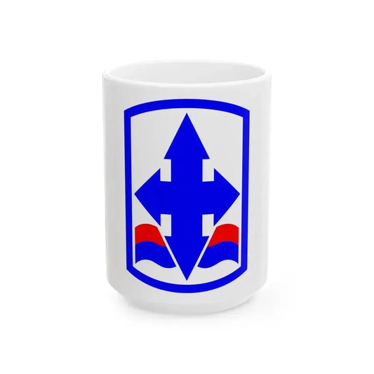 29th Infantry Brigade SSI (U.S. Army) White Coffee Mug 15oz - Go Mug Yourself
