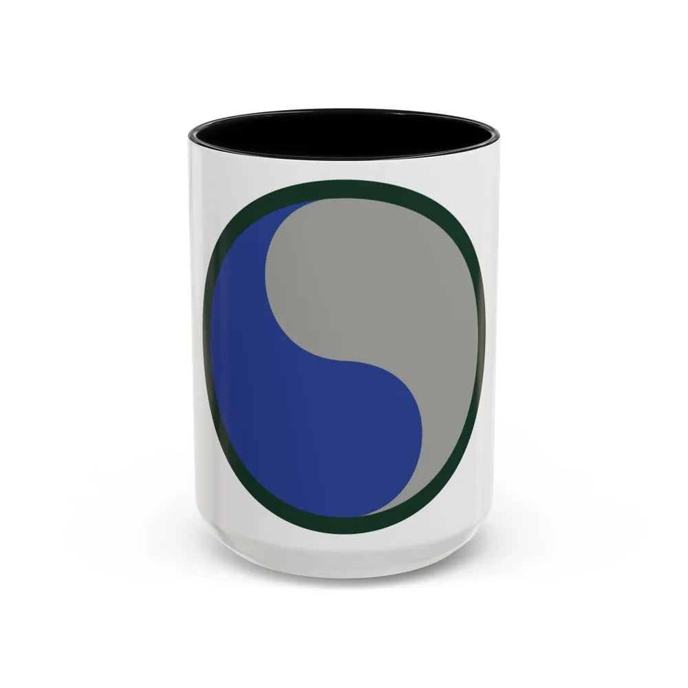 29TH INFANTRY DIVISION (U.S. Army) Accent Coffee Mug-15oz-Black-Go Mug Yourself