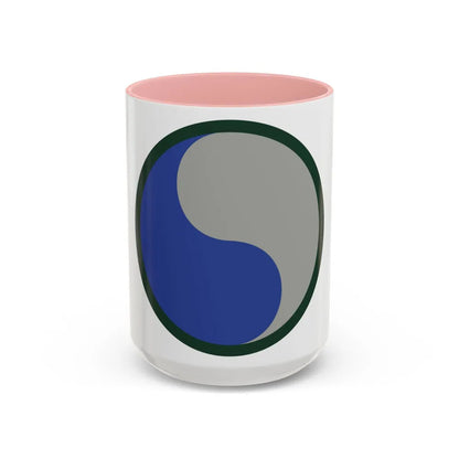 29TH INFANTRY DIVISION (U.S. Army) Accent Coffee Mug-15oz-Pink-Go Mug Yourself