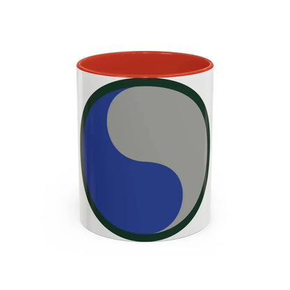 29TH INFANTRY DIVISION (U.S. Army) Accent Coffee Mug 11oz Red - Go Mug Yourself