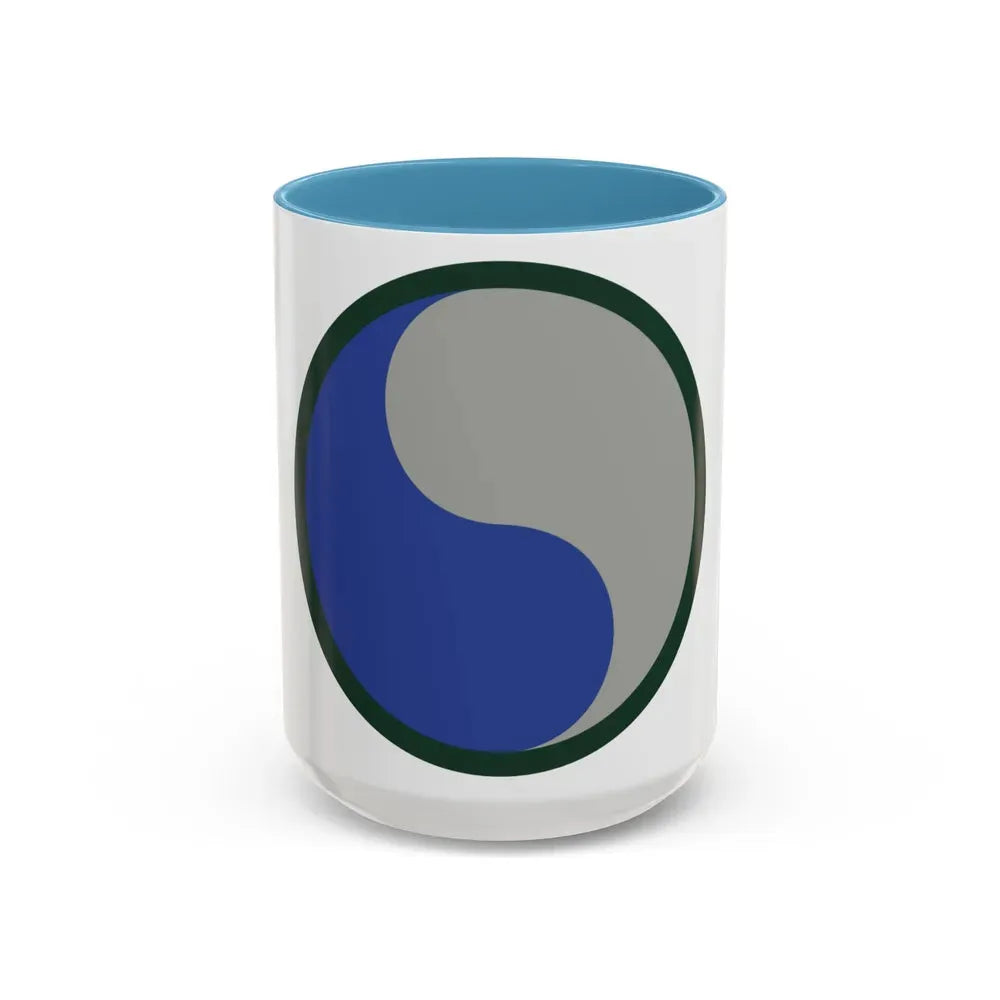 29TH INFANTRY DIVISION (U.S. Army) Accent Coffee Mug 15oz Light Blue - Go Mug Yourself