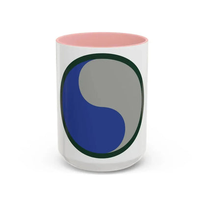 29TH INFANTRY DIVISION (U.S. Army) Accent Coffee Mug 15oz Pink - Go Mug Yourself