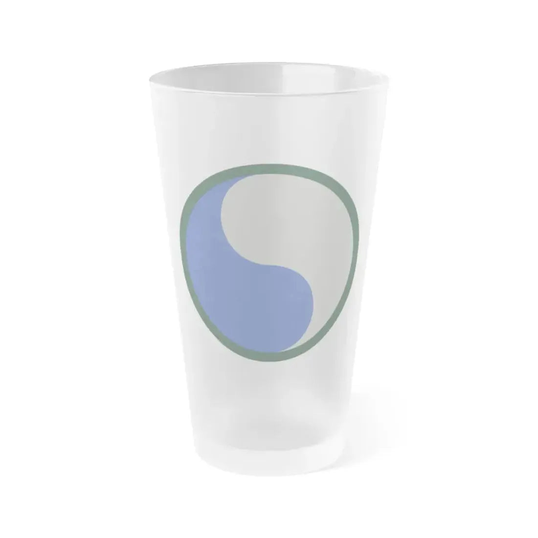 29TH INFANTRY DIVISION (U.S. Army) Frosted Pint Glass 16oz Default Title - Go Mug Yourself