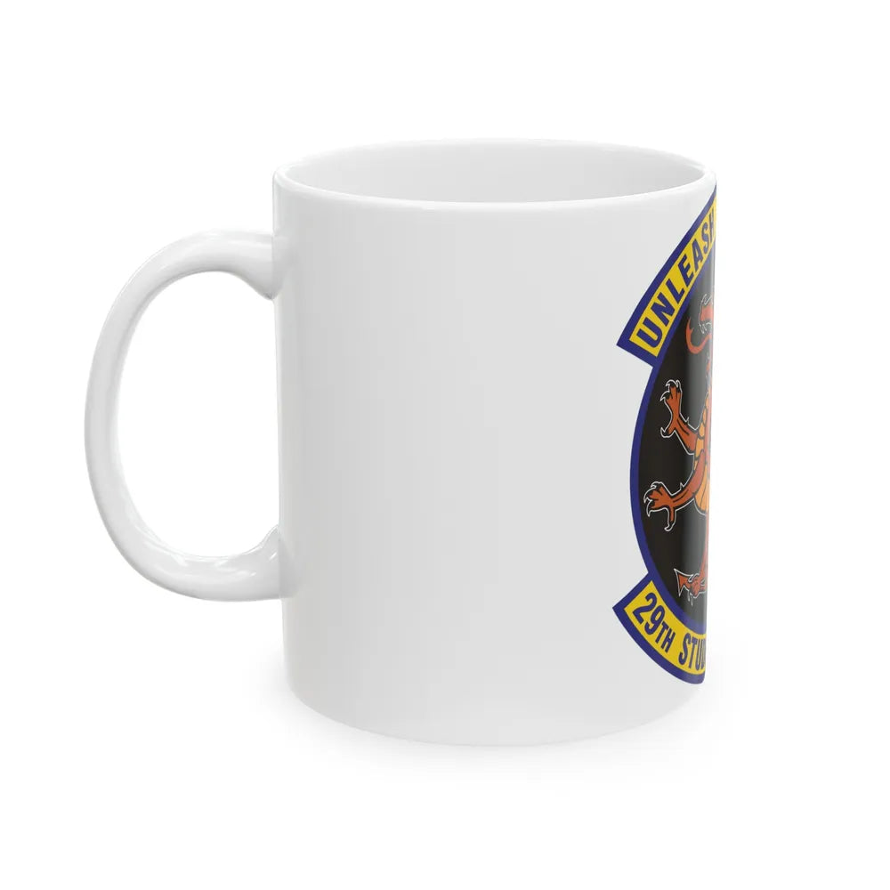 29th Student Squadron (U.S. Air Force) White Coffee Mug-Go Mug Yourself