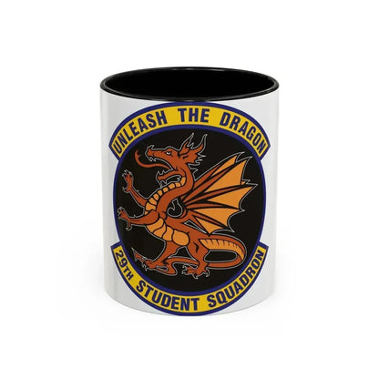 29th Student Squadron (U.S. Air Force) Accent Coffee Mug 11oz Black - Go Mug Yourself