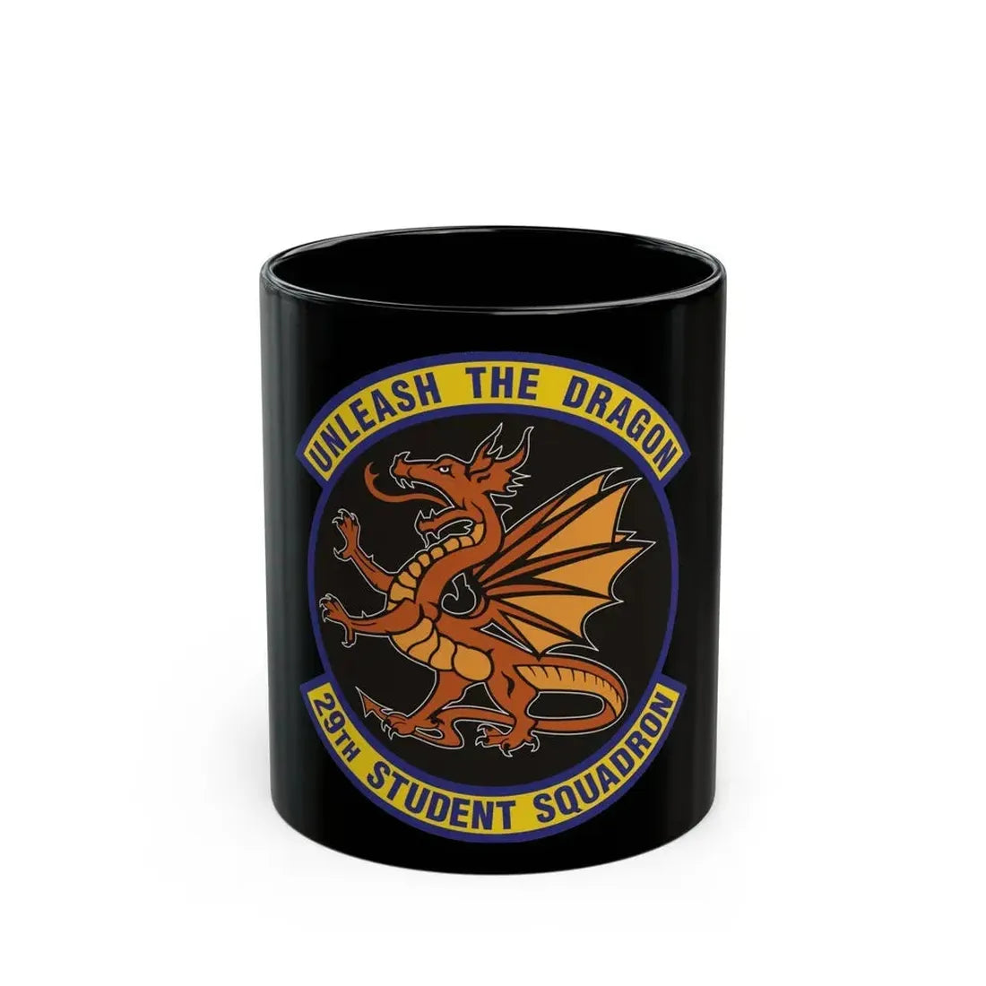 29th Student Squadron (U.S. Air Force) Black Coffee Mug 11oz - Go Mug Yourself