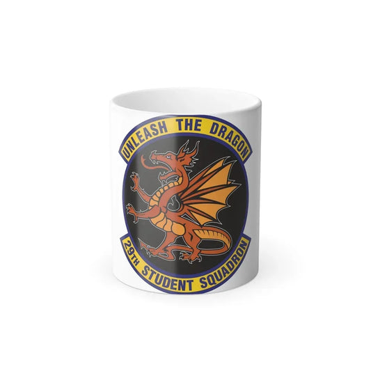 29th Student Squadron (U.S. Air Force) Color Changing Coffee Mug 11oz - Go Mug Yourself