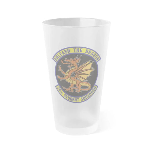 29th Student Squadron (U.S. Air Force) Frosted Pint Glass 16oz Default Title - Go Mug Yourself