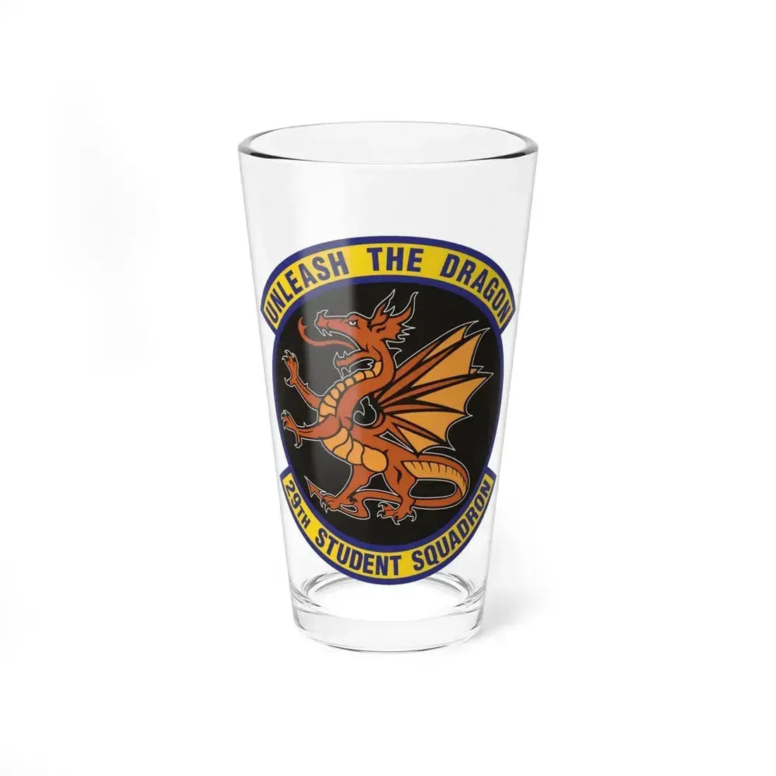 29th Student Squadron (U.S. Air Force) Pint Glass 16oz 16oz - Go Mug Yourself