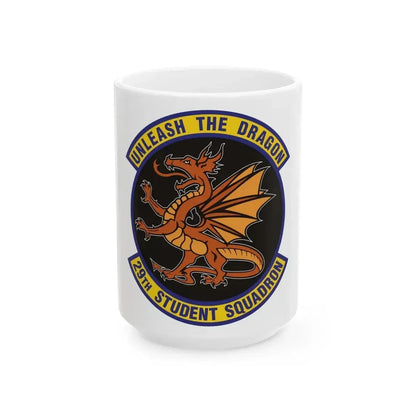 29th Student Squadron (U.S. Air Force) White Coffee Mug 15oz - Go Mug Yourself