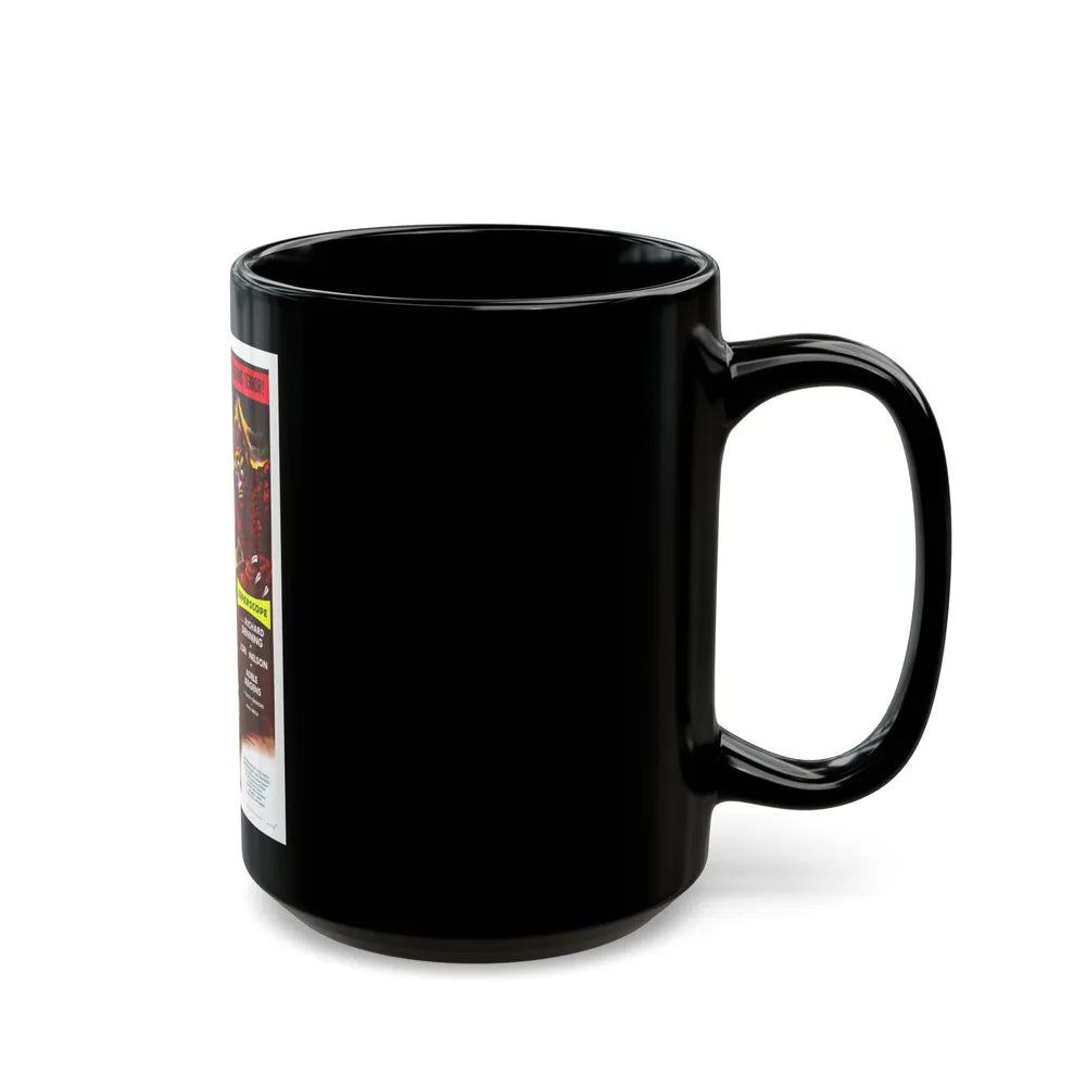 DAY THE WORLD ENDED 1955 Movie Poster - Black Coffee Mug-Go Mug Yourself