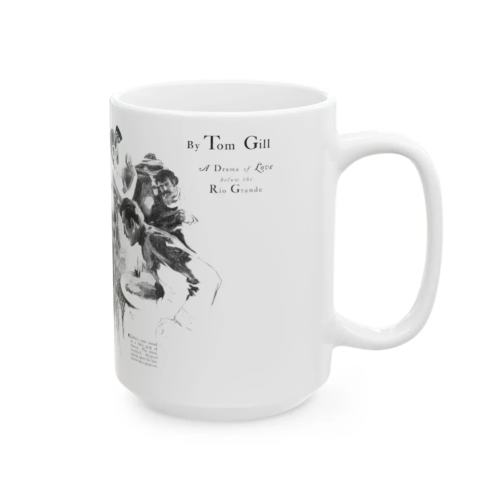 Half-Breed (1), Cosmopolitan, December 1929 - White Coffee Mug-Go Mug Yourself