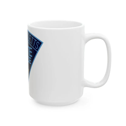 Massachusetts State Police - White Coffee Mug-Go Mug Yourself