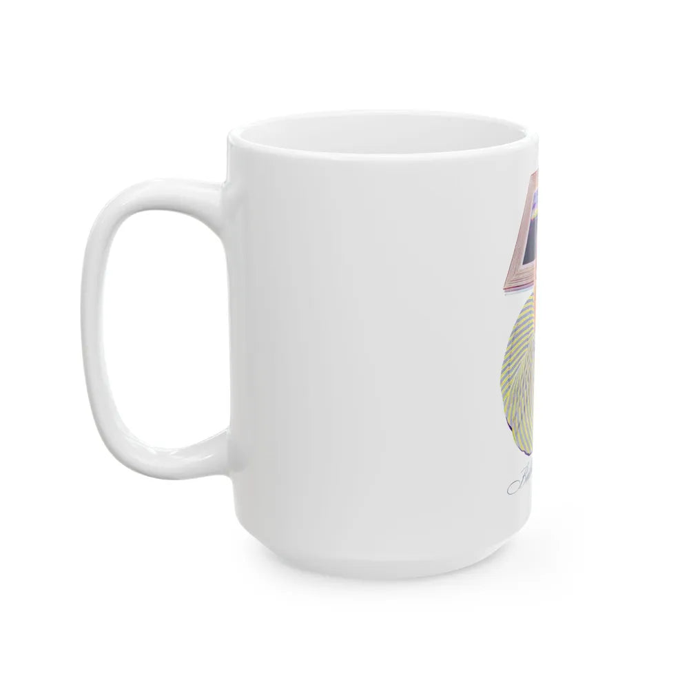 Balboa Cole, Harper's Bazaar, 1948 - White Coffee Mug-Go Mug Yourself