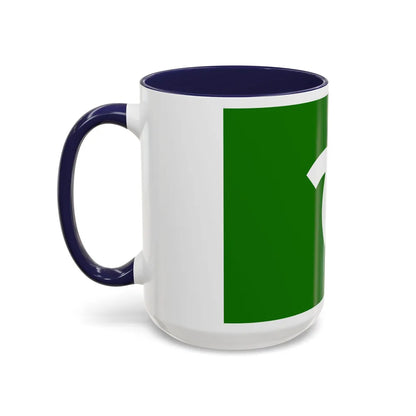 Flag of Kobe Japan - Accent Coffee Mug-Go Mug Yourself