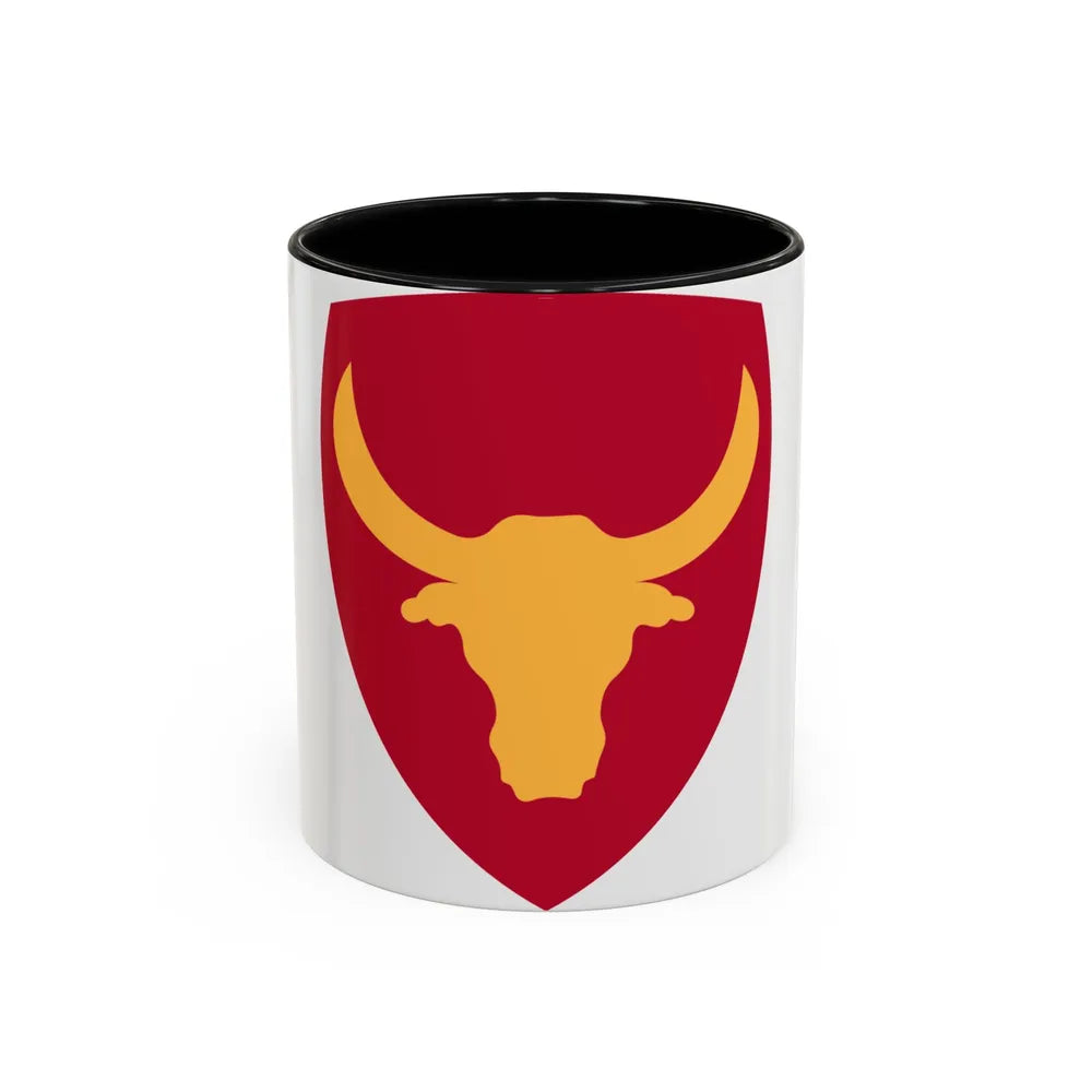 Philippine Combat Headquarters (U.S. Army) Accent Coffee Mug-11oz-Black-Go Mug Yourself