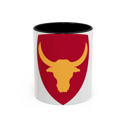 Philippine Combat Headquarters (U.S. Army) Accent Coffee Mug-11oz-Black-Go Mug Yourself