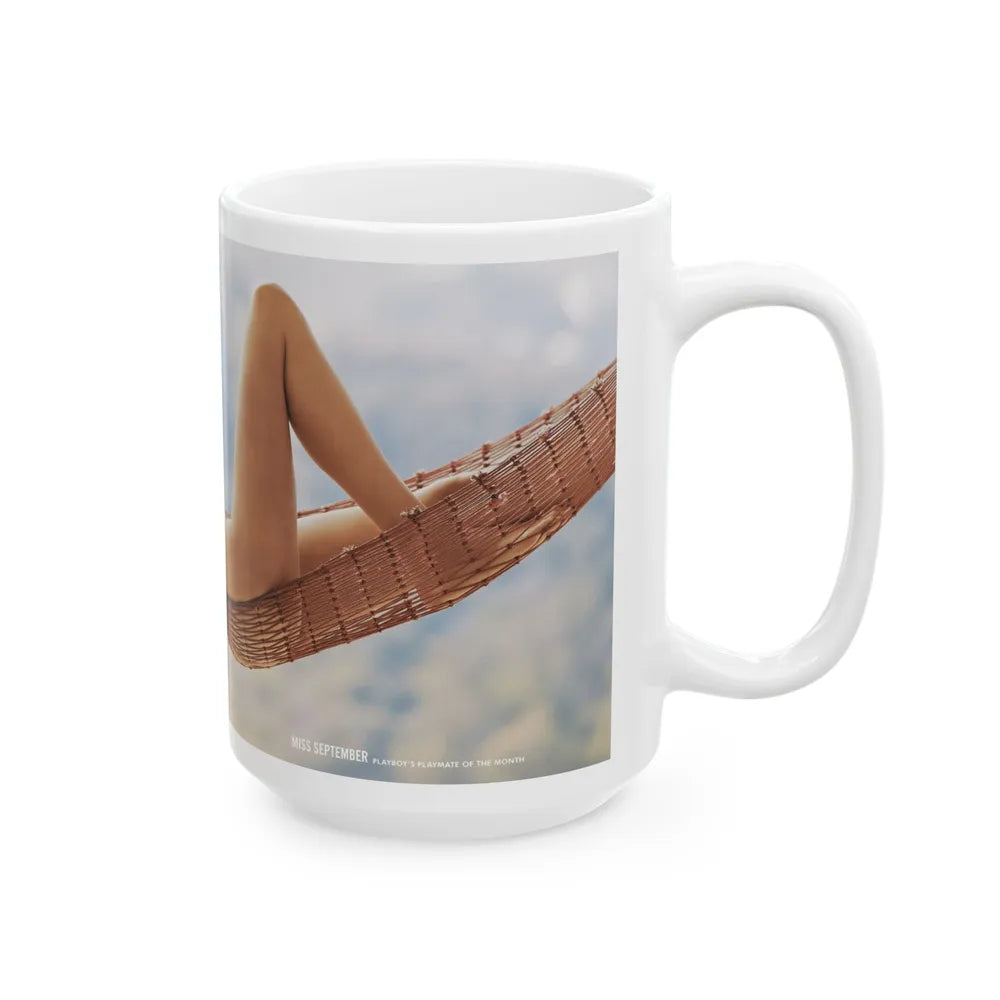 Victoria Vetri #01 - Nude ''Playboy Centerfold Gate''2 (Vintage Female Icon) White Coffee Mug-Go Mug Yourself