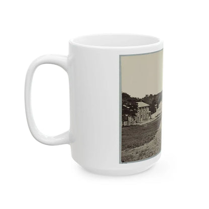 Artillery Depot, (Camp Barry) Near Washington, D.C. (U.S. Civil War) White Coffee Mug-Go Mug Yourself