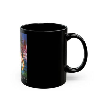 BIG TROUBLE IN LITTLE CHINA (FRENCH) 1986 Movie Poster - Black Coffee Mug-Go Mug Yourself