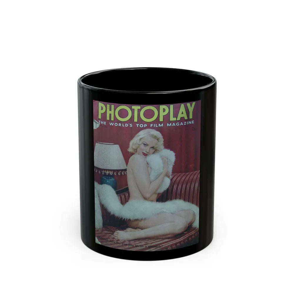 Norma Sykes #125 - Mag. Cover (Vintage Female Icon) Black Coffee Mug-11oz-Go Mug Yourself