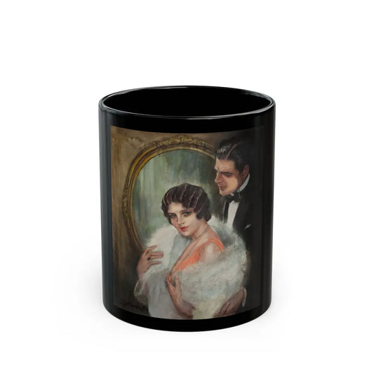 Elegant Couple - Black Coffee Mug-11oz-Go Mug Yourself