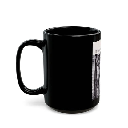 Dawn Richard #97 - Modern Man 1960 Yearbook Queens (Vintage Female Icon) Black Coffee Mug-Go Mug Yourself