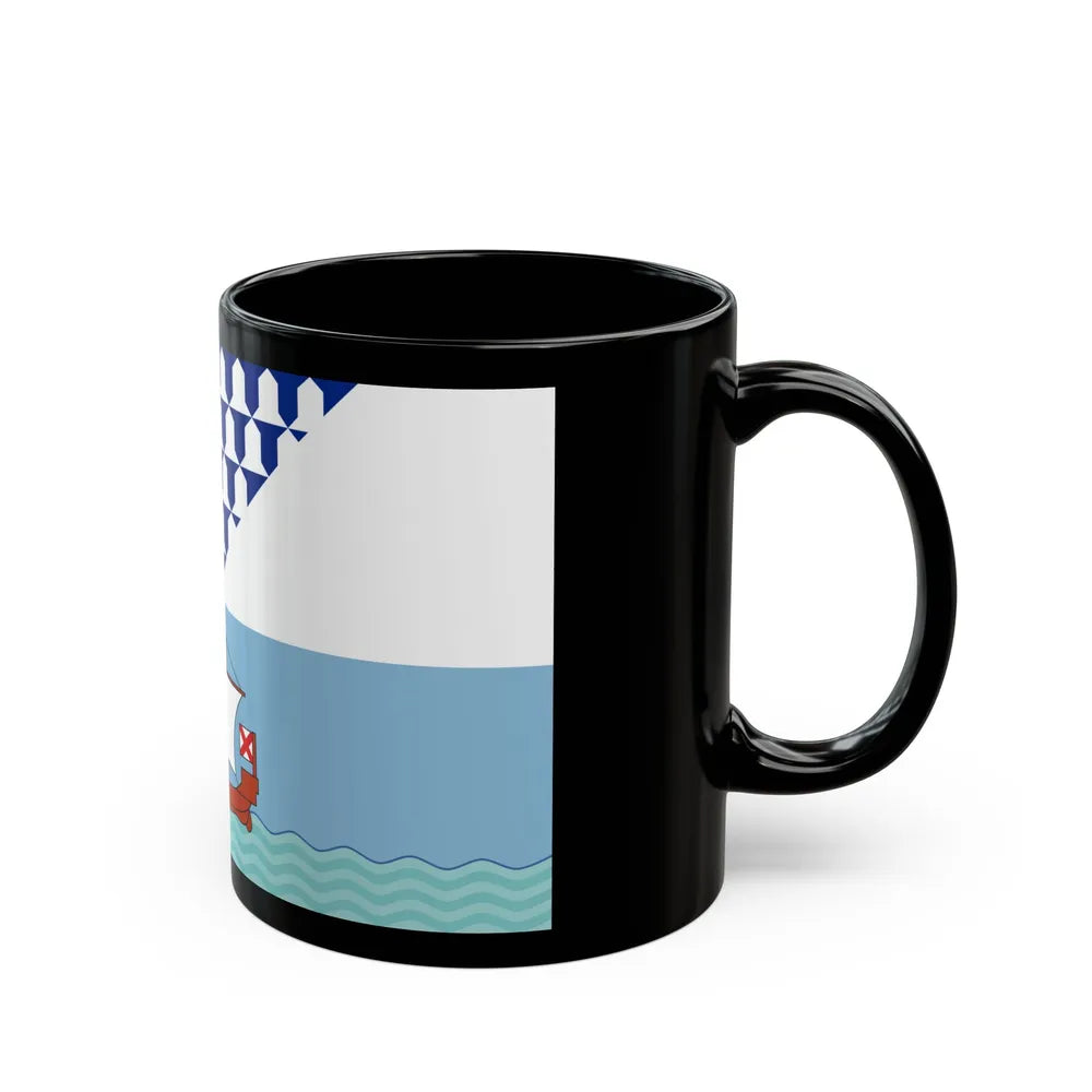 Flag of Belfast Ireland - Black Coffee Mug-Go Mug Yourself