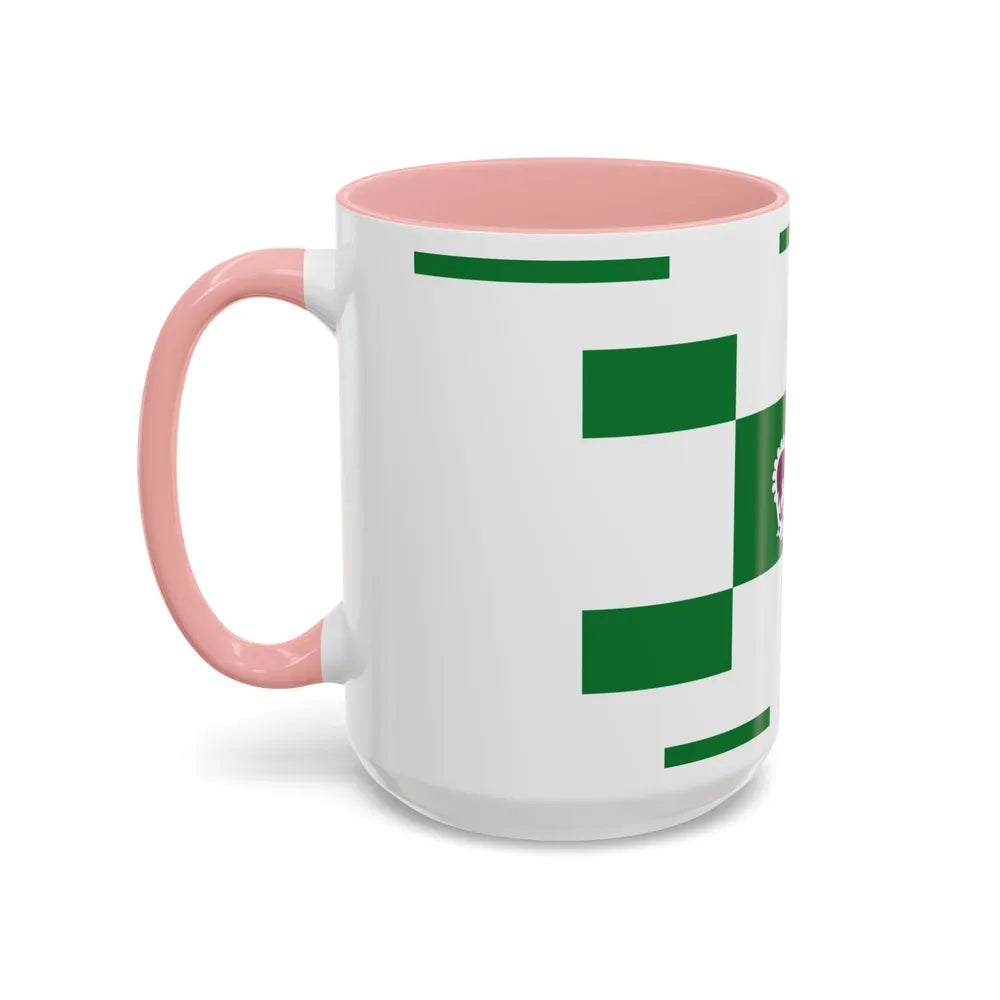 Flag of Charlottetown Canada - Accent Coffee Mug-Go Mug Yourself