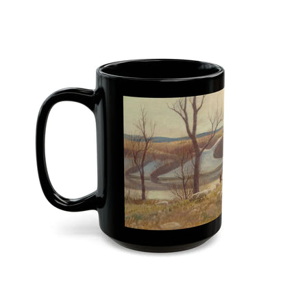 Early Spring - Black Coffee Mug-Go Mug Yourself