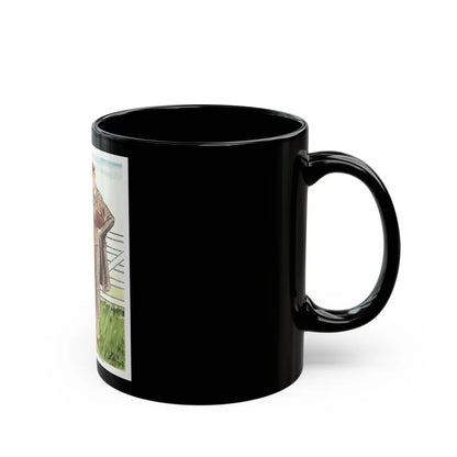 Fashion Illustration_1 - Black Coffee Mug-Go Mug Yourself