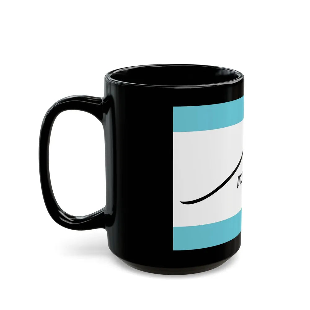 Flag of Har Hebron Israel - Black Coffee Mug-Go Mug Yourself