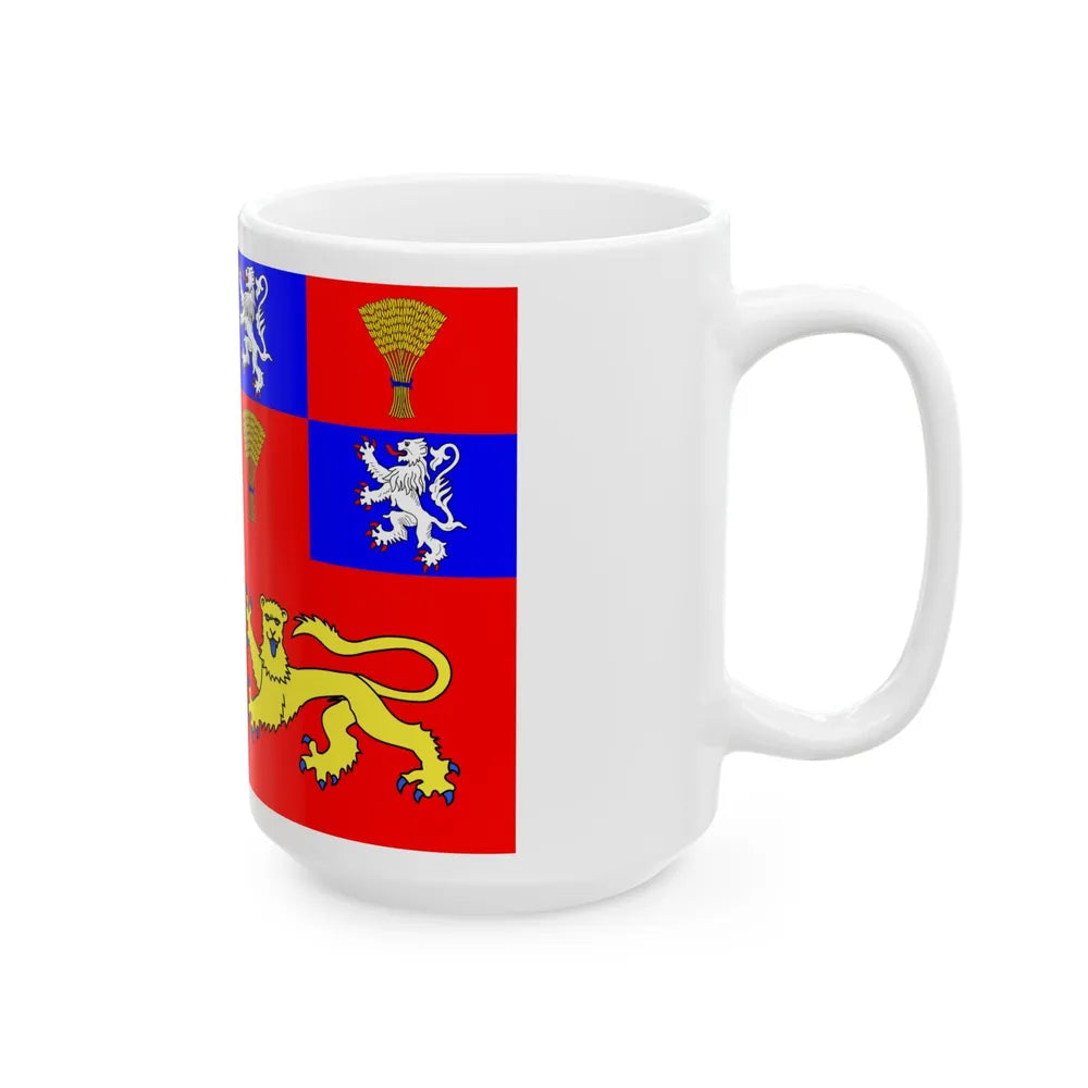 Flag of Tarn et Garonne France - White Coffee Mug-Go Mug Yourself