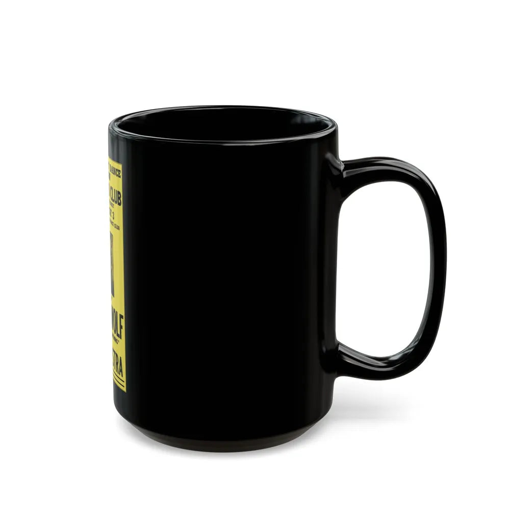 Howlin' Wolf - Poster (Music Poster) Black Coffee Mug-Go Mug Yourself