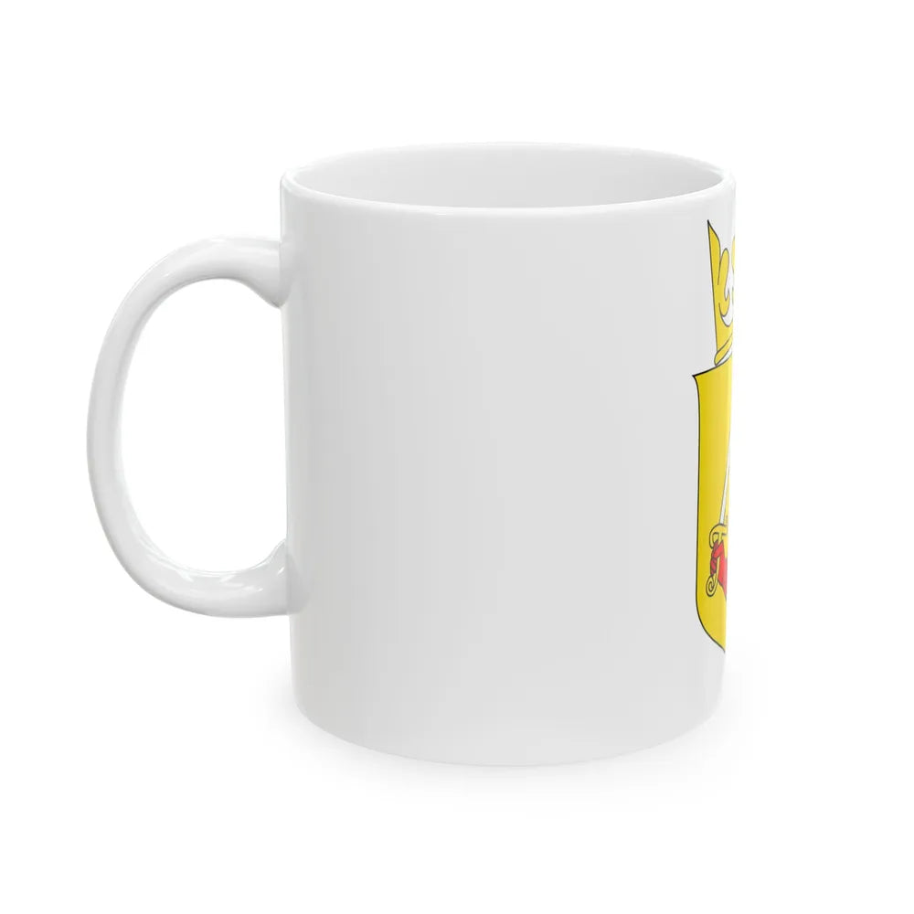 Coat of arms of Austrian Bosnia - White Coffee Mug-Go Mug Yourself