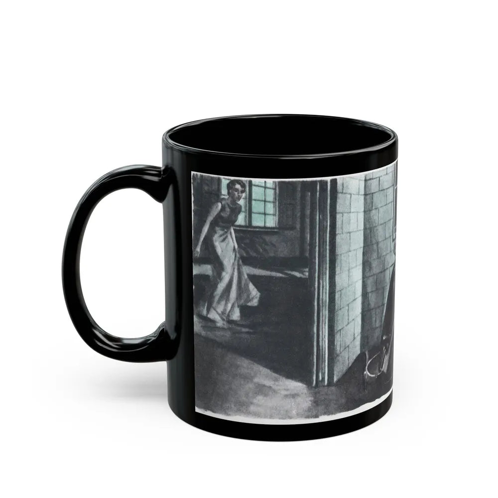 Danger Mansion (2), The American Magazine, December 1937 - Black Coffee Mug-Go Mug Yourself