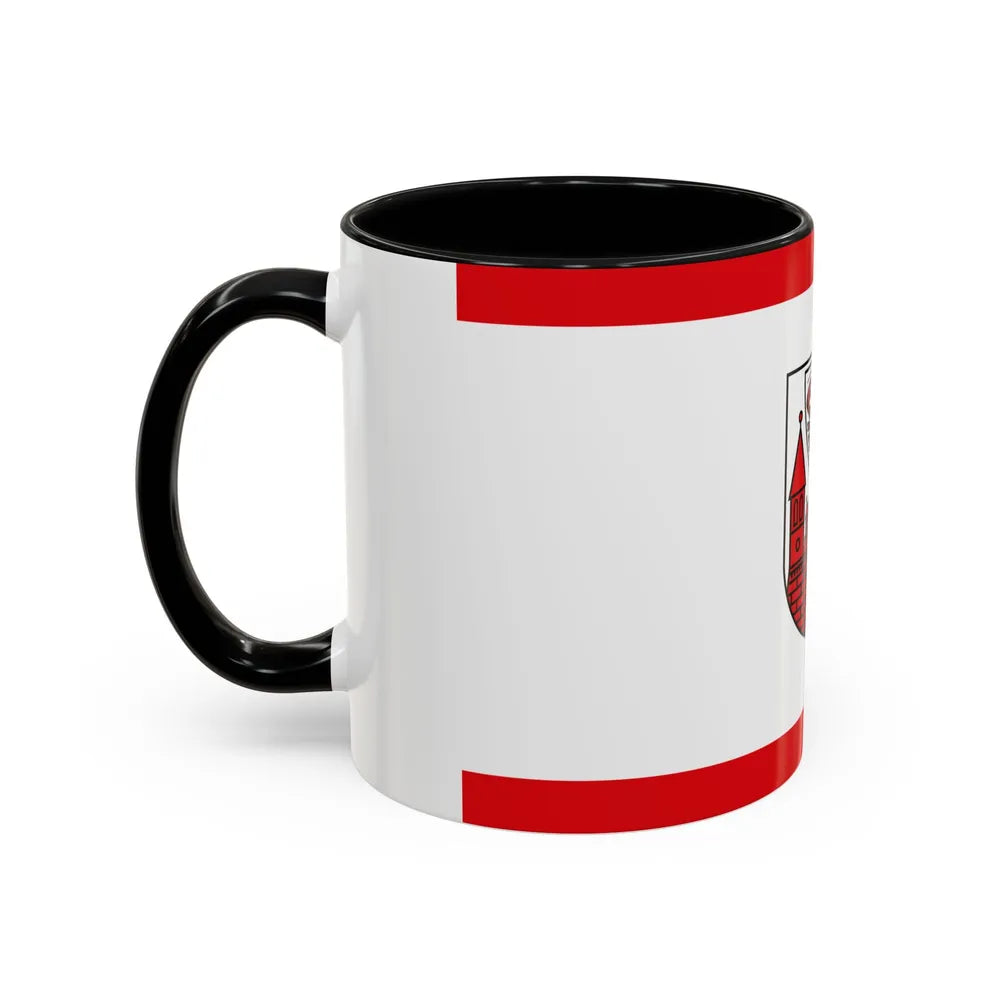 Flag of Cottbus Germany - Accent Coffee Mug-Go Mug Yourself