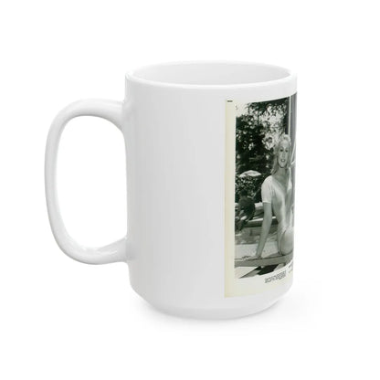 Julie Newmar #366 (Vintage Female Icon) White Coffee Mug-Go Mug Yourself