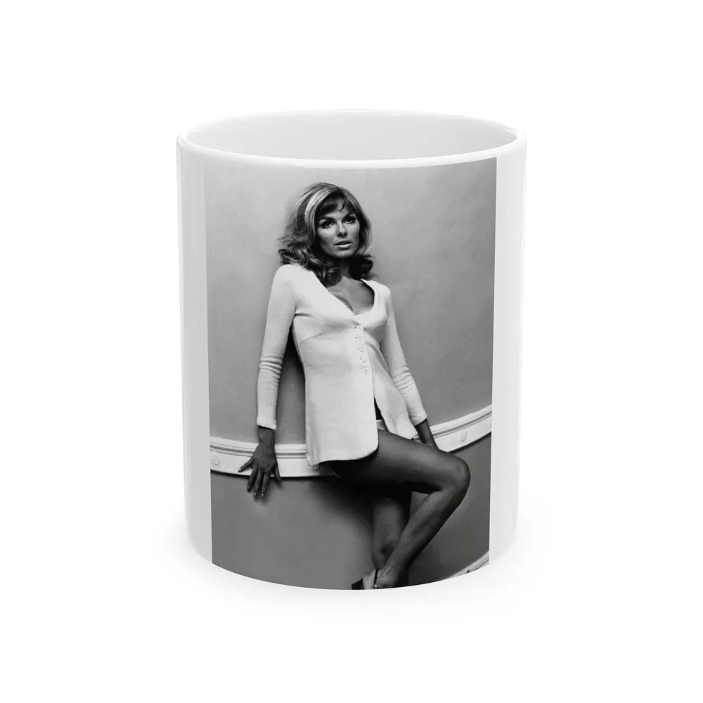 Julie Ege #238 (Vintage Female Icon) White Coffee Mug-11oz-Go Mug Yourself