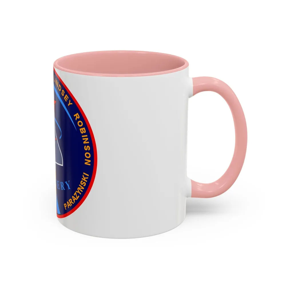 STS 95 (NASA) Accent Coffee Mug-Go Mug Yourself