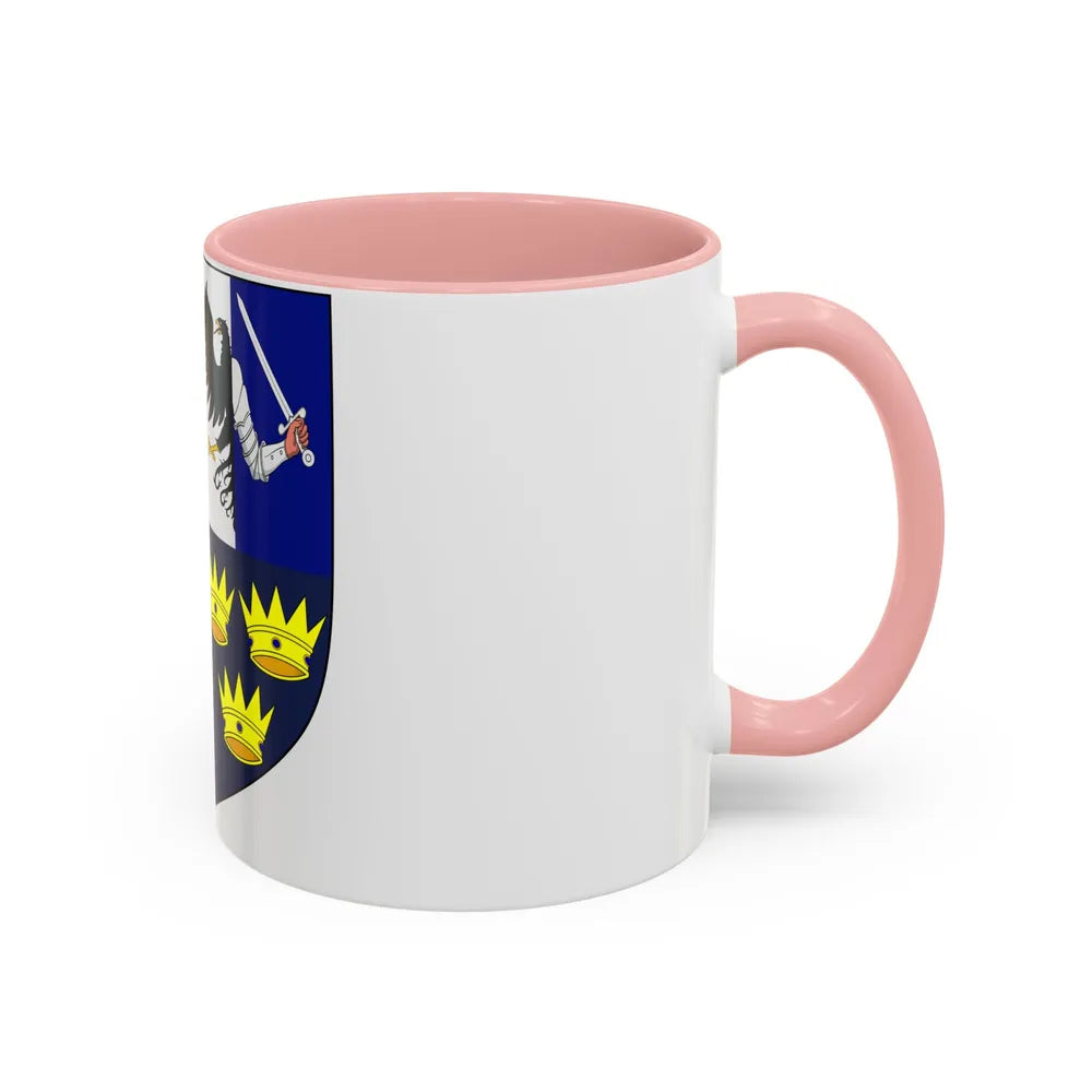 Provincial Arms of Ireland - Accent Coffee Mug-Go Mug Yourself