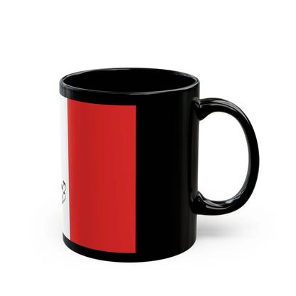 Flag of the Royal Military College of Canada - Black Coffee Mug-Go Mug Yourself