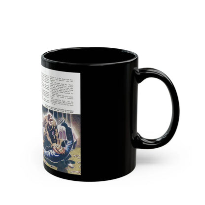 Death for a Penny, Man Junior, October 1948 - Black Coffee Mug-Go Mug Yourself