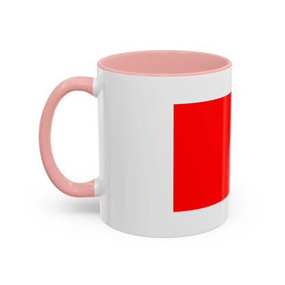 Flag of Hamrun Malta - Accent Coffee Mug-Go Mug Yourself