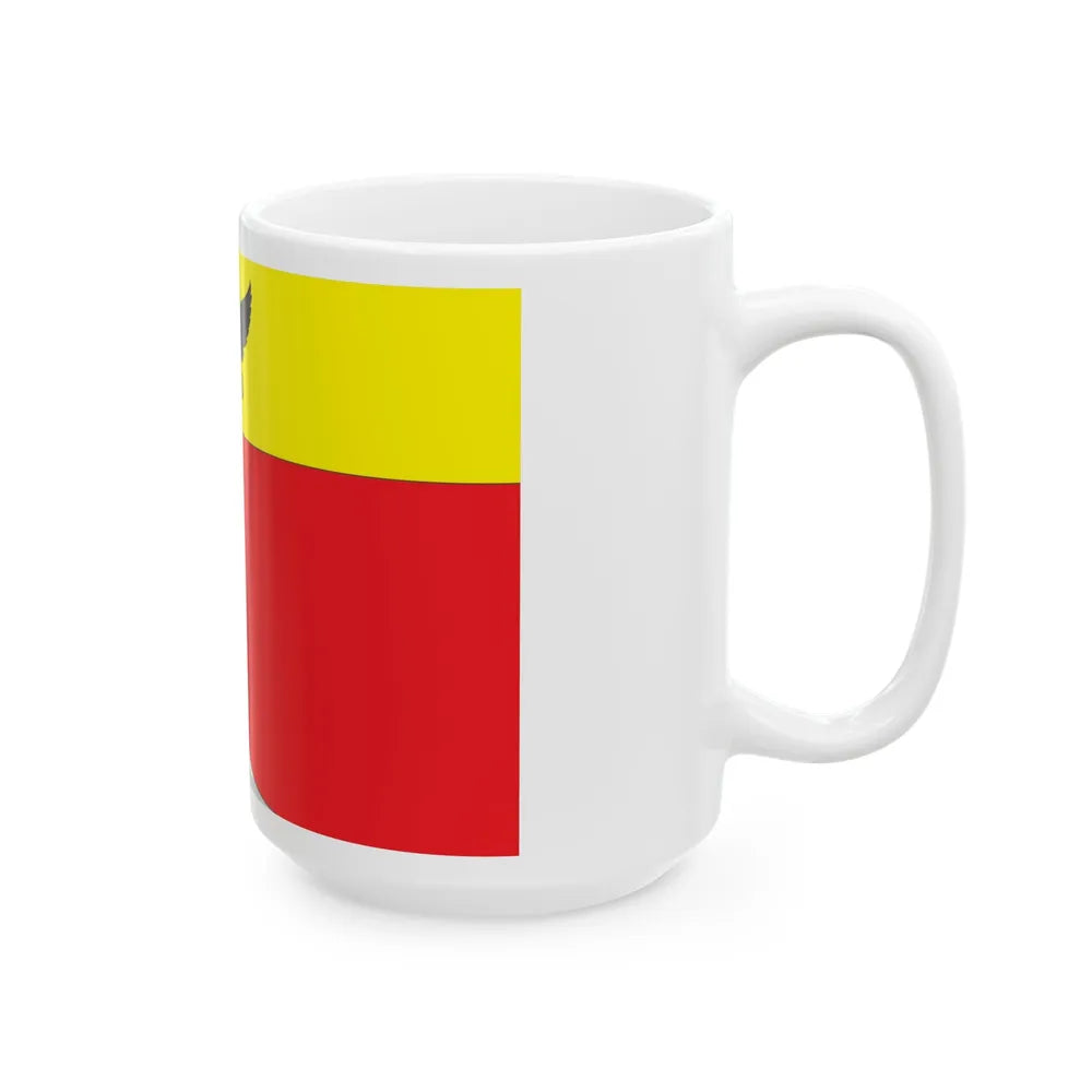 Flag of Voronezh Russia - White Coffee Mug-Go Mug Yourself