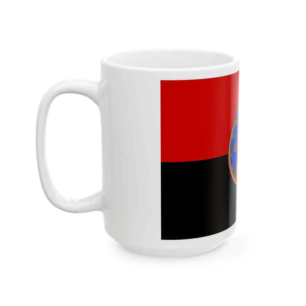 Flag of Nakhon Phanom Province Thailand - White Coffee Mug-Go Mug Yourself